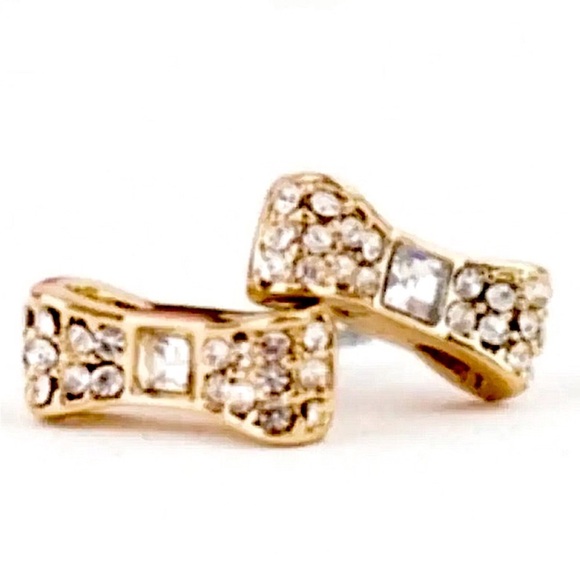 KATE SPADE ♠️ SPARKLY Bow EARRINGS - Picture 8 of 8